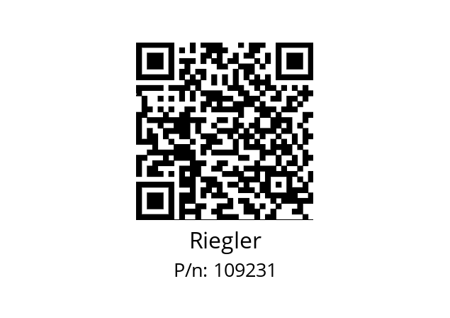   Riegler 109231