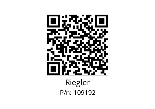   Riegler 109192