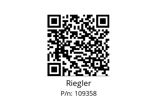   Riegler 109358