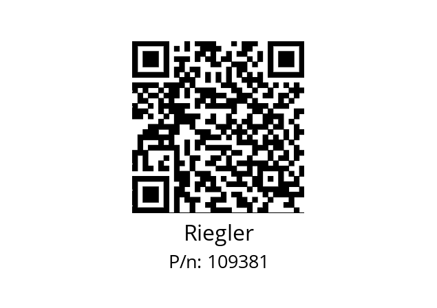   Riegler 109381