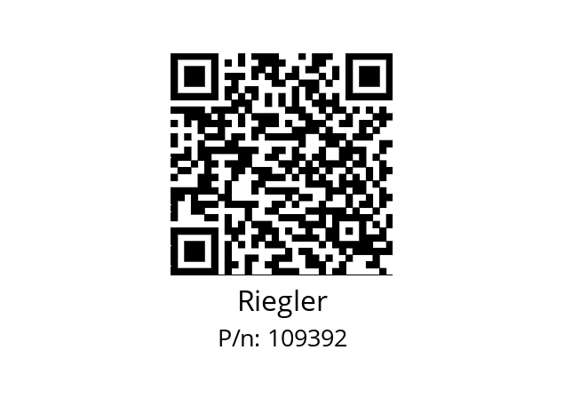   Riegler 109392