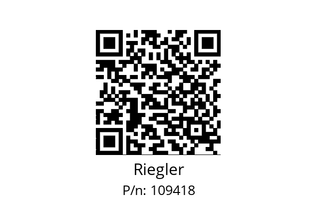   Riegler 109418