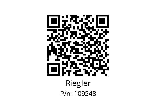   Riegler 109548