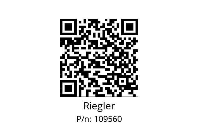   Riegler 109560