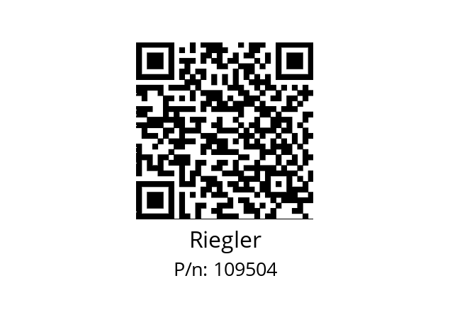   Riegler 109504