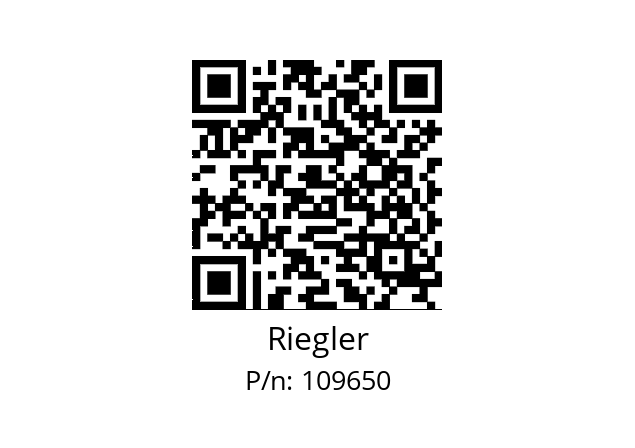   Riegler 109650