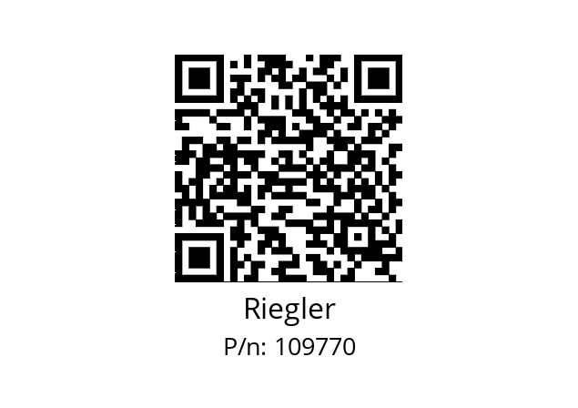   Riegler 109770