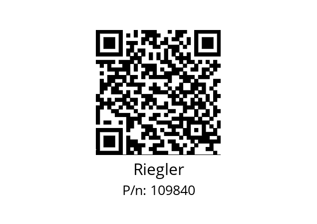   Riegler 109840