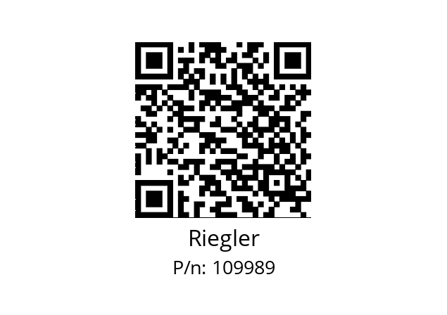   Riegler 109989