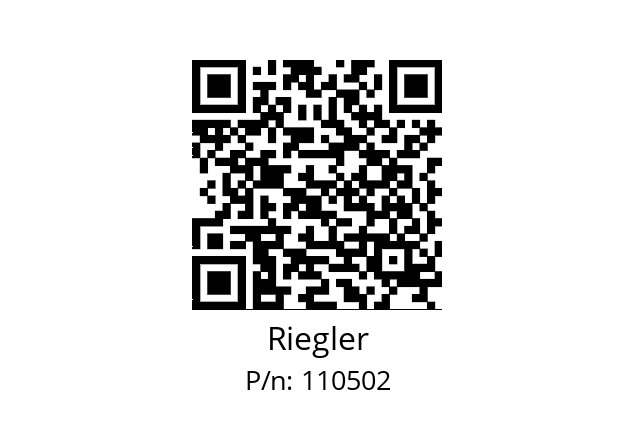   Riegler 110502