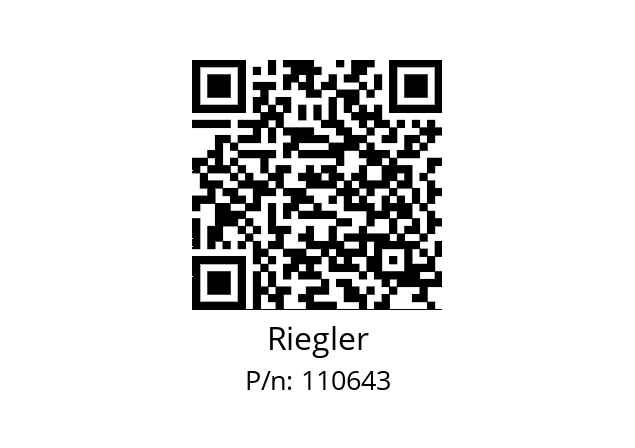   Riegler 110643