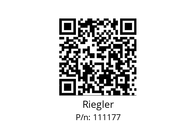   Riegler 111177