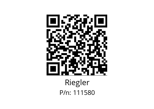   Riegler 111580