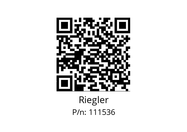   Riegler 111536