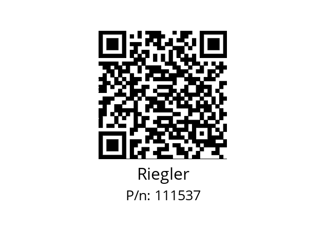   Riegler 111537