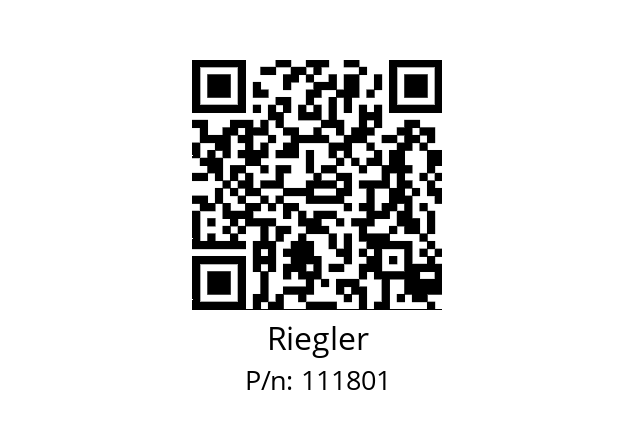   Riegler 111801