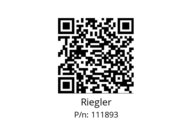   Riegler 111893