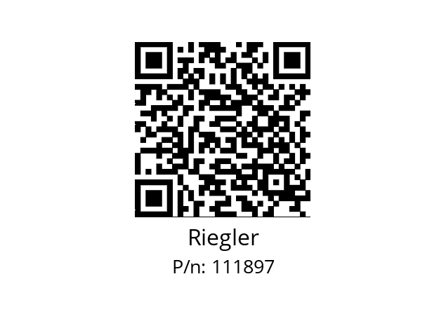   Riegler 111897