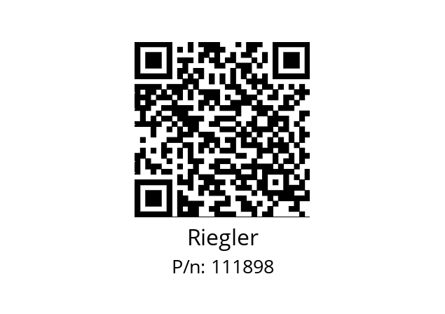   Riegler 111898