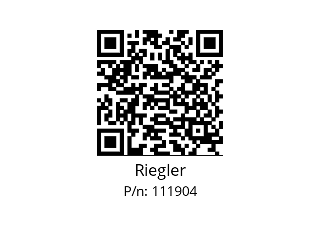   Riegler 111904