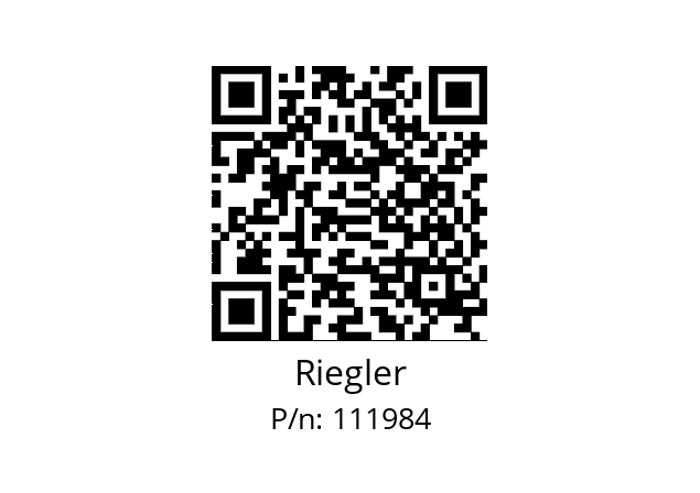   Riegler 111984