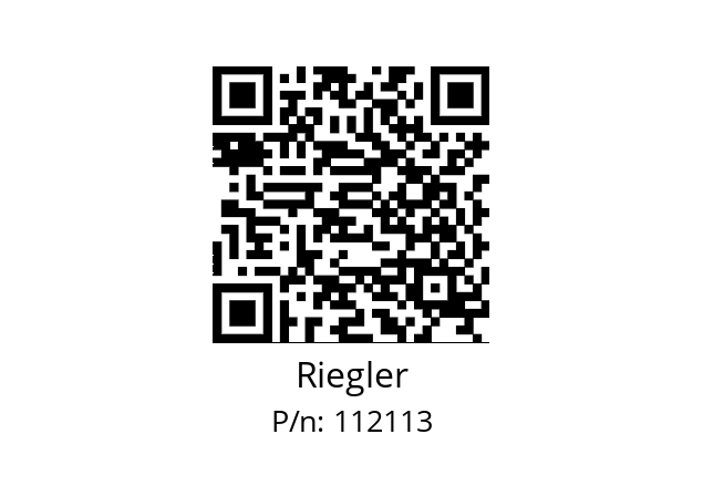   Riegler 112113