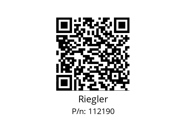   Riegler 112190