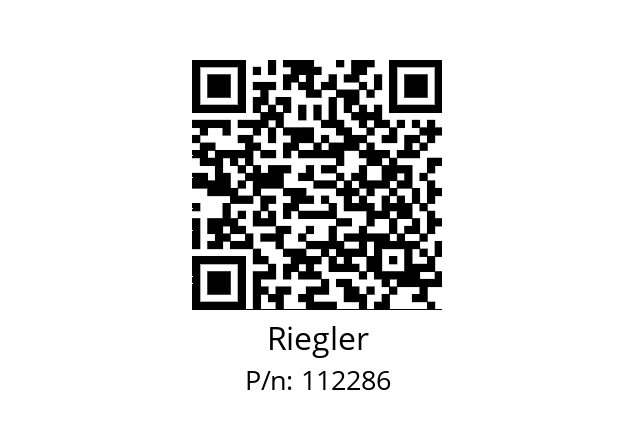   Riegler 112286