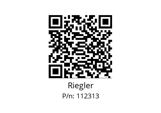   Riegler 112313