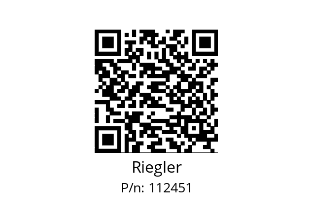   Riegler 112451