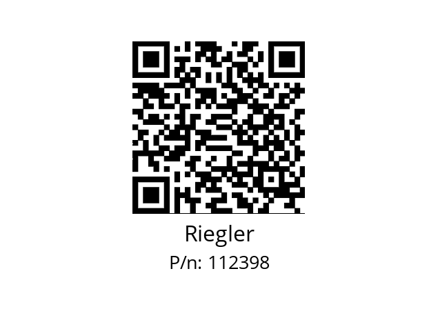   Riegler 112398