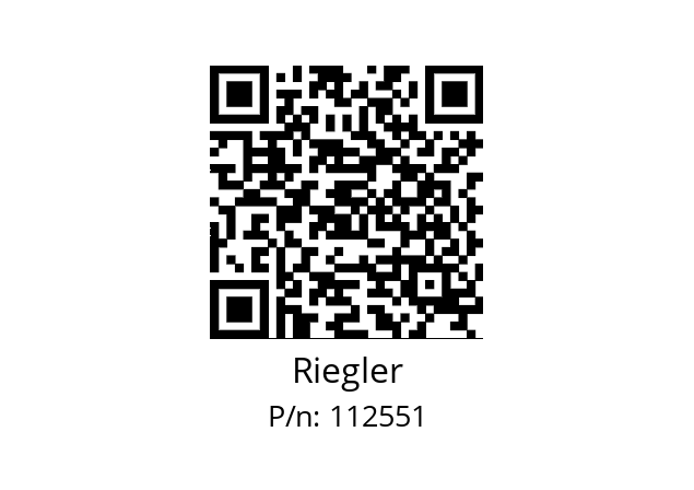   Riegler 112551