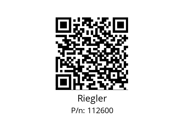   Riegler 112600