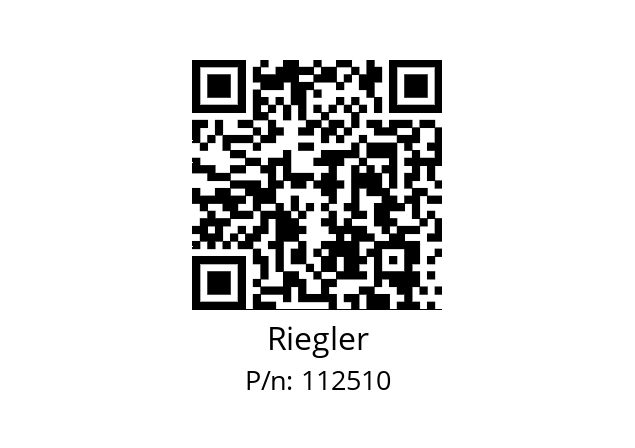   Riegler 112510