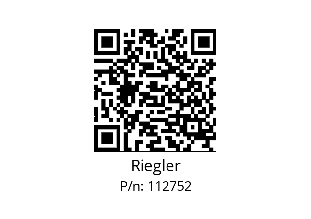   Riegler 112752