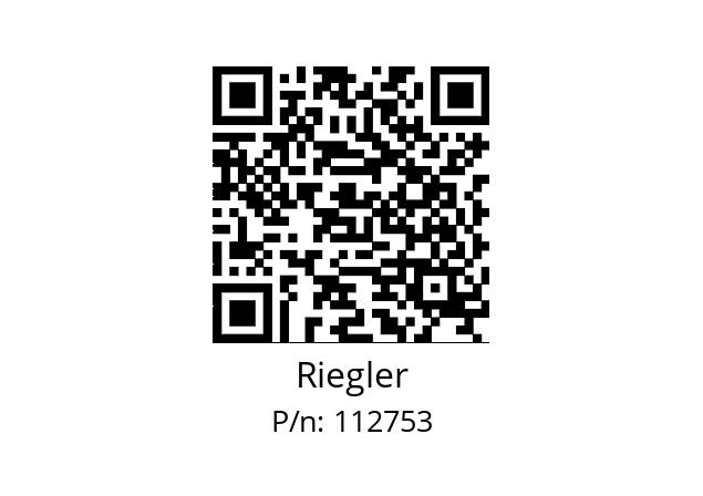   Riegler 112753