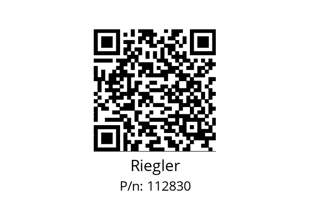   Riegler 112830