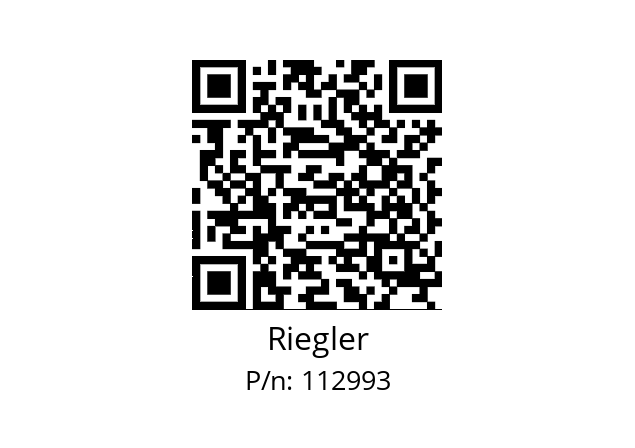   Riegler 112993