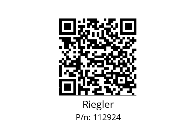   Riegler 112924