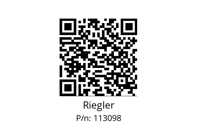   Riegler 113098