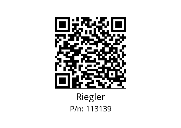   Riegler 113139