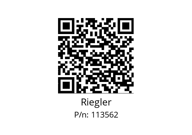   Riegler 113562