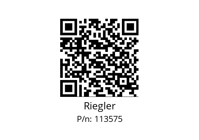   Riegler 113575