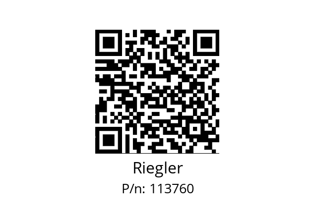   Riegler 113760