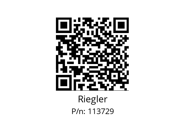   Riegler 113729