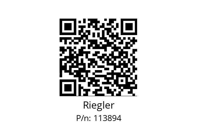   Riegler 113894