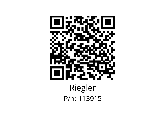   Riegler 113915