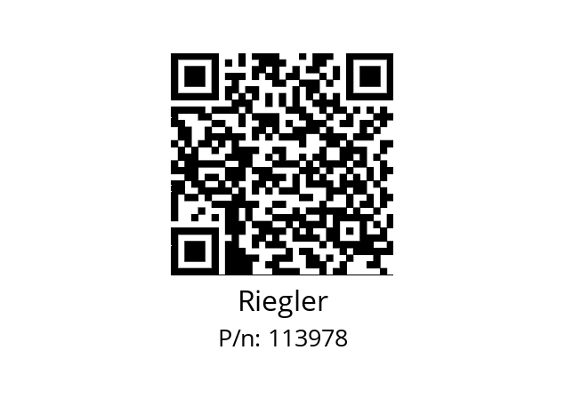   Riegler 113978