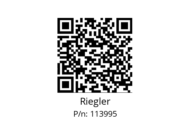   Riegler 113995