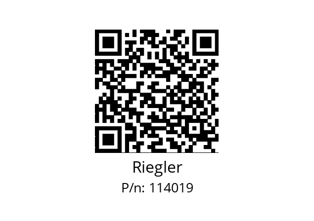   Riegler 114019